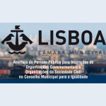 Abertura do Período Público para Inscrições de Organizações Governamentais e Organizações da Sociedade Civil no Conselho Municipal para a Igualdade (Lisboa)