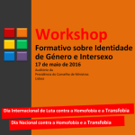 CONVITE: Workshop Formativo «Identidade de Género e Intersexo» (17 maio, Lisboa)