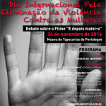 Exibição do filme: «E Depois Matei-o» (24 nov., Portalegre)