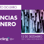 Apresentação do livro “Violências de género” (12 dez., Lisboa)