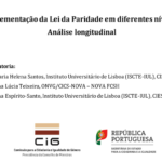 Balanço da implementação da Lei da Paridade em diferentes níveis de governo: análise longitudinal