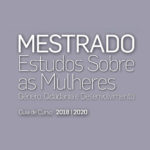 Mestrado e-learning em "Estudos sobre as Mulheres - Género, Cidadania e Desenvolvimento"