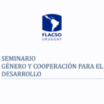 Seminario de Género y Cooperación para el Desarrollo, entre agosto e setembro