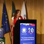 Fotografia da intervenção de Natividade Coelho, da CIG